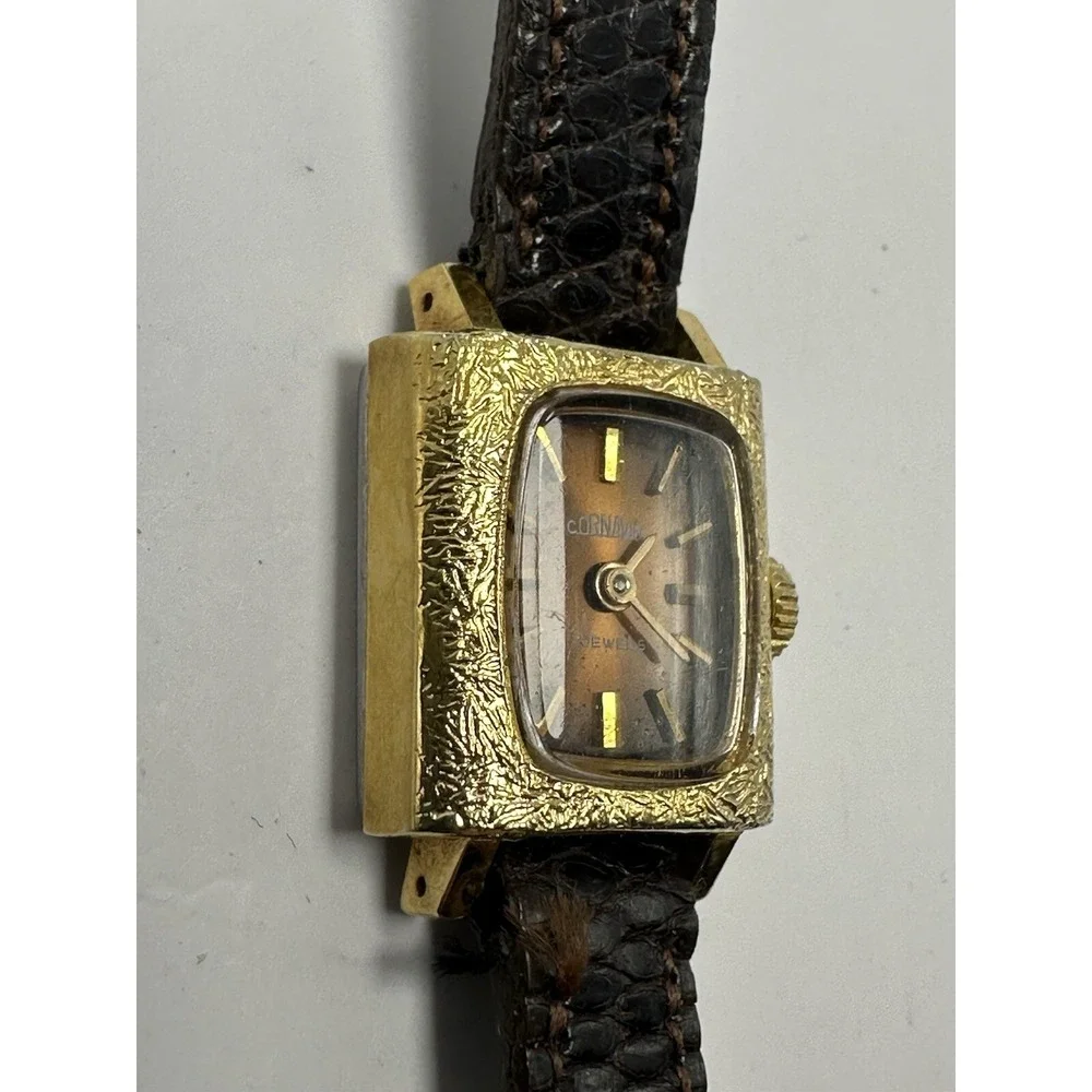 Cornavin Pentaflex Ladies Watch Manual Wind Works 17MM 6.5